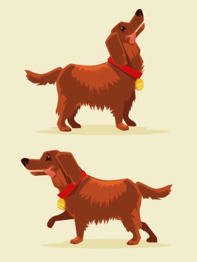 Madalya ile mutlu şampiyon köpek. Vektör düz çizgi film karakteri çizim