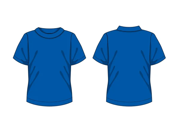 Kids t-shirt. Vector template — Stock Vector