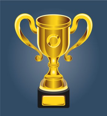 Gold Kupası vektör çizim