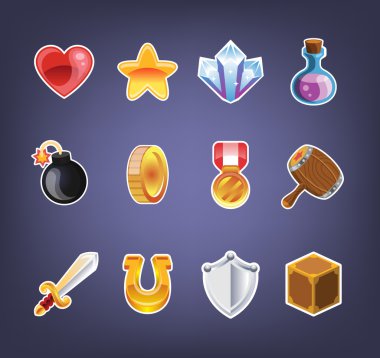 Bilgisayar oyun Icon set