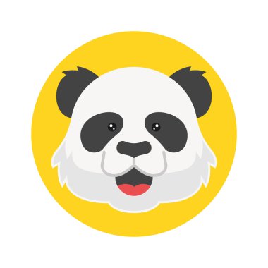 Vektör panda simgesi