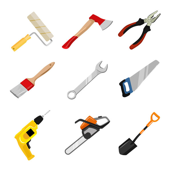 Набор иконок для векторной конструкции
