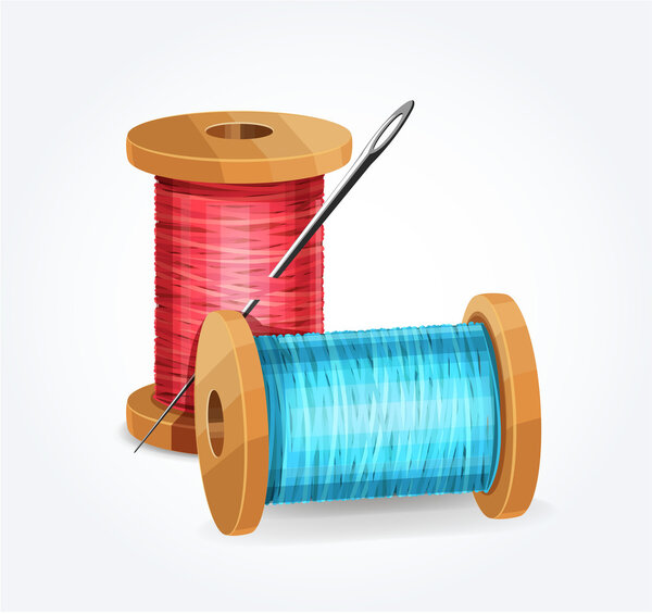 Vector thread icon illustration