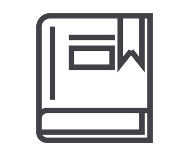 Books pile education isolated icon concept. Vector graphic design illustration