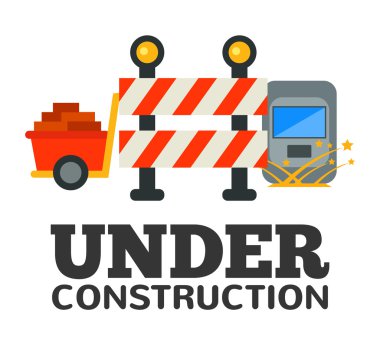 Yapım aşamasındadır. Vektör düz çizim