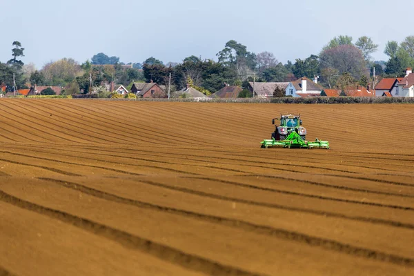 Midst Global Corona Pandemic Farmers Worldwide Still Working Hard Growing — Stock Photo, Image