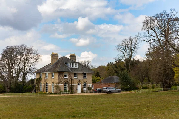 Woodbridge Suffolk Großbritannien Mai 2021 Ein Großartiges Landhaus Mit Großem — Stockfoto