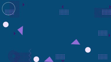 Dekoratif elementlerle soyut arkaplan