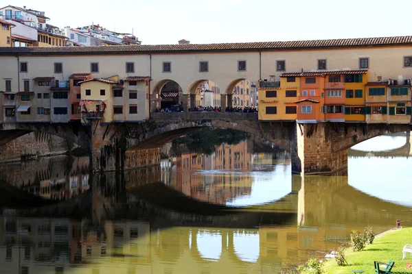 Ponte vecchio Florens — Stockfoto