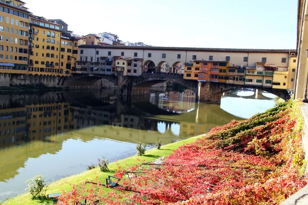 Ponte vecchio florenz — Stockfoto