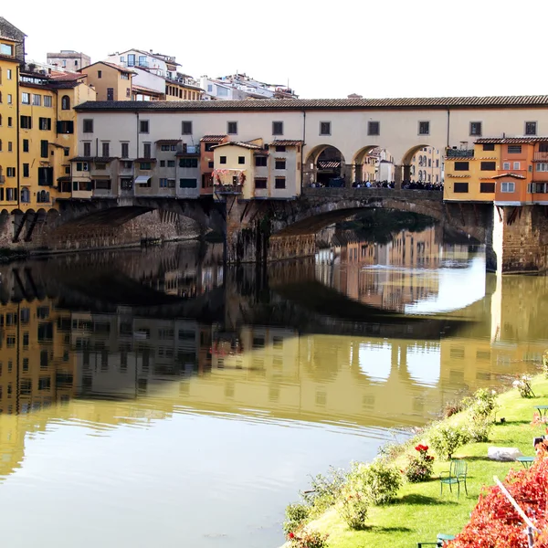 Ponte vecchio Florens — Stockfoto