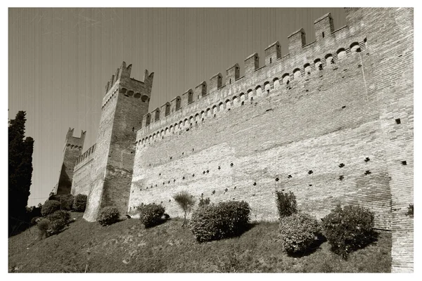 Castillo gradara — Foto de Stock