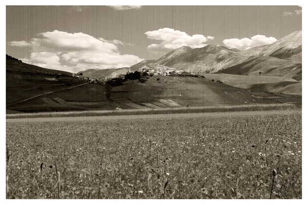 Castellucio di norcia — Stockfoto