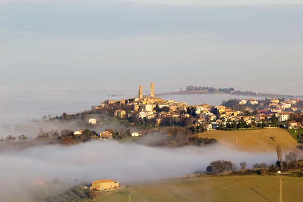 Misty landscape — Stock Photo, Image