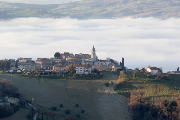 Misty landscape — Stock Photo, Image