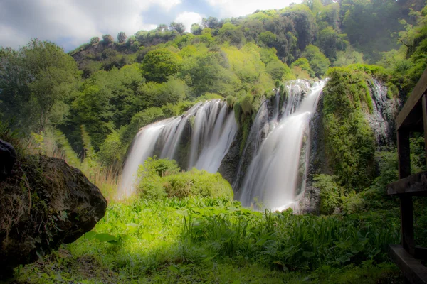 Wasserfälle marmore in italien — Stockfoto