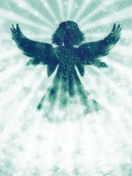 Ангел в небе — стоковое фото