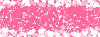 Romantik Kalp arka plan-timeline kapak