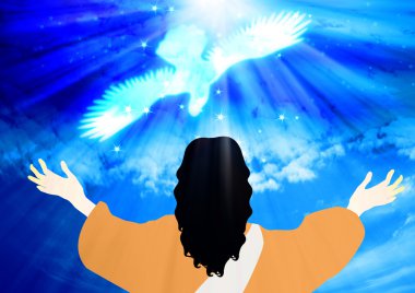 The Baptism of Jesus clipart
