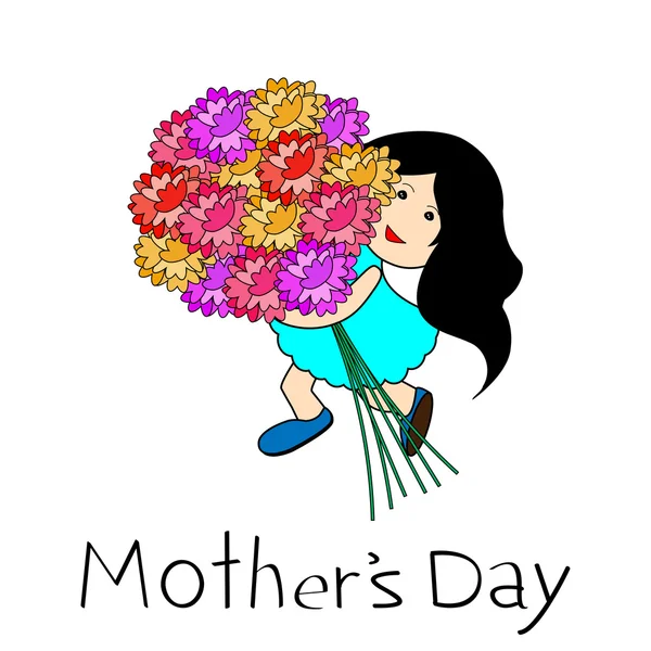 Happy Mother's day card — Stock Vector