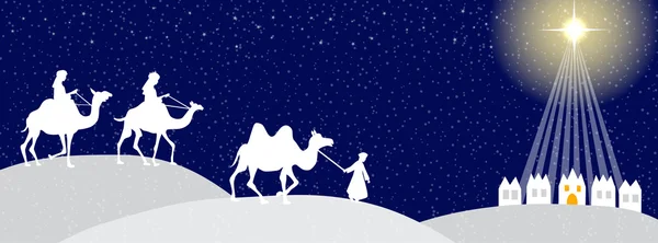 wisemen silhouette - facebook kapak