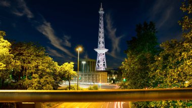 Berlin, Almanya 'daki Berlin radyo kulesi.