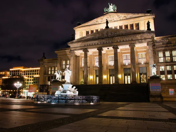 Berlim Alemanha Novembro 2020 Konzerthaus Berlim Sobre Histórico Gendarmenmarkt Berlim — Fotografia de Stock