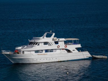 Limanda demirli bir yat