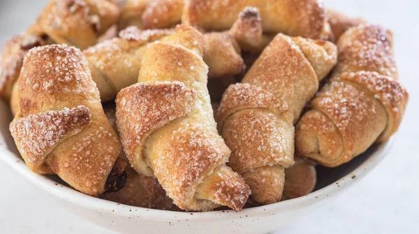 Rugelach Jam Filling Plate — Stock Photo, Image