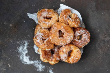 Fas Hannuka çörekleri. Yahudi bayramı Hanuka konsepti ve geçmişi