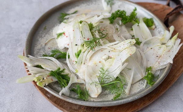 Ensalada Vegetariana Fresca Con Hinojo —  Fotos de Stock