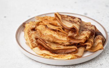 Krep ya da ballı krep.