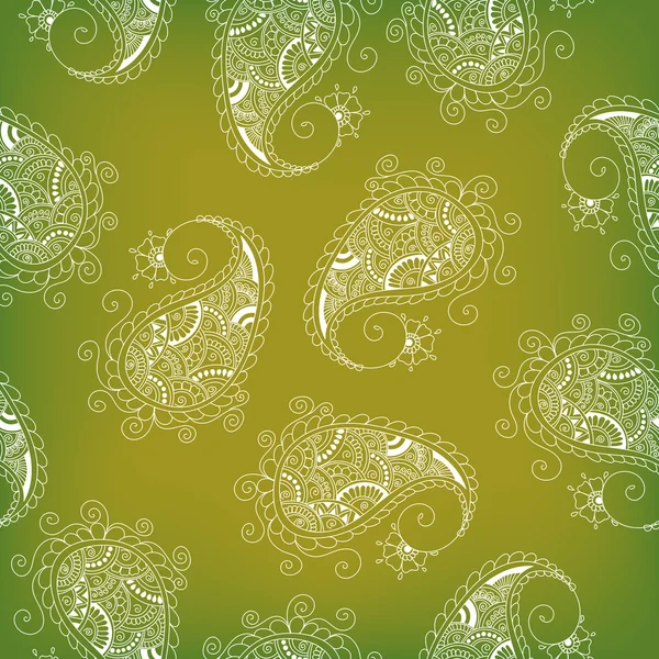 Motif sans couture de concombres indiens — Image vectorielle