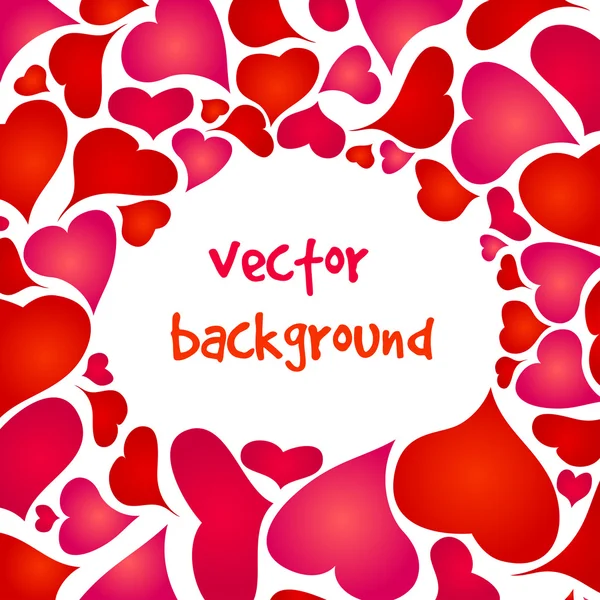Feliz San Valentín fondo — Vector de stock