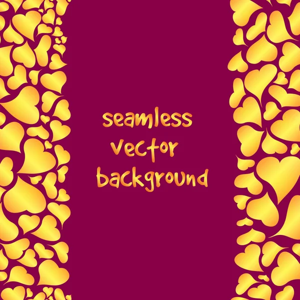 Seamless happy valentines background — Stock Vector