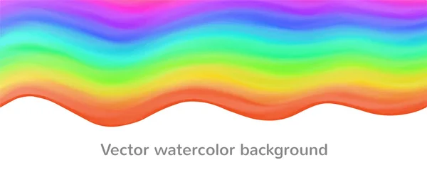 Aquarell Hintergrund — Stockvektor