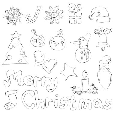 Christmas Icons set