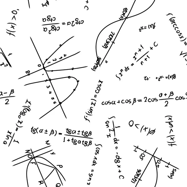 Wzór matematyczny — Wektor stockowy