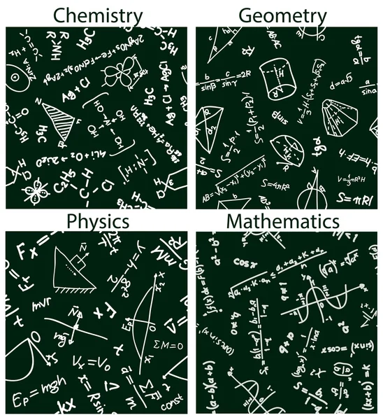 School patronen — Stockvector