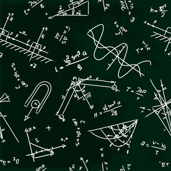 Modello di fisica vettoriale — Vettoriale Stock