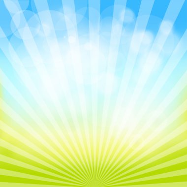 soyut ilkbahar ve yaz arka plan