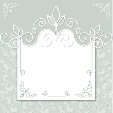 Düğün kartı veya davetiye