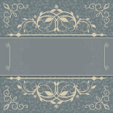 Vintage lüks kartı