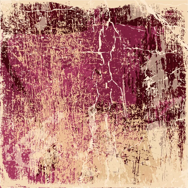 Гранж ретро марочная бумага текстура, векторный фон — стоковый вектор
