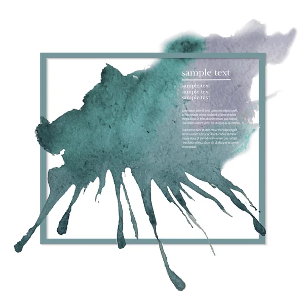 Sulu Boya tasarım sanatsal öğesi afiş için