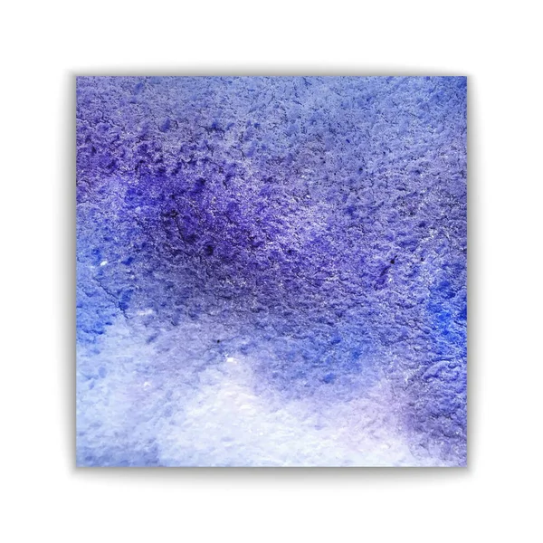 Abstract Geïsoleerde Aquarel Met Hand Getekend Papier Textuur Vlek Witte — Stockvector