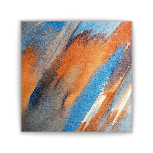 Fond Texture Peinture Artistique Coup Pinceau Aquarelle Peint Main Toile — Image vectorielle