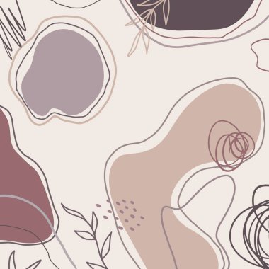 Soyut trend evrensel sanatsal arkaplan pastel renk şablonu minimal tasarım, sanat defteri. El çizimi. Kapak, davetiye, afiş, pankart, broşür, poster, kart, broşür ve diğer şeyler için iyi.