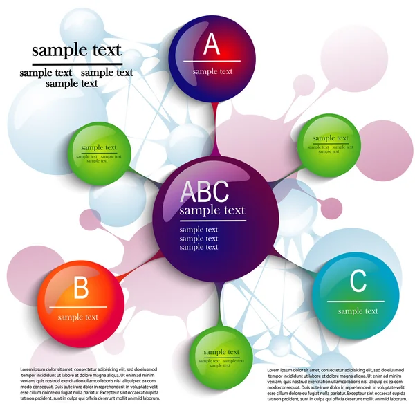 Infografik — Stockvektor