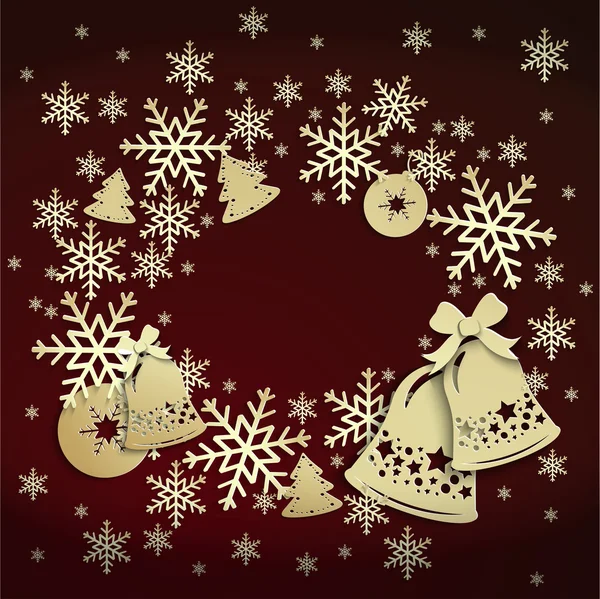 Boules de Noël, isolées sur fond blanc vecteur — Image vectorielle